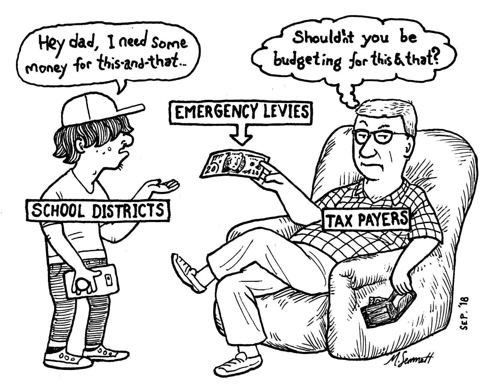 Sunday cartoon